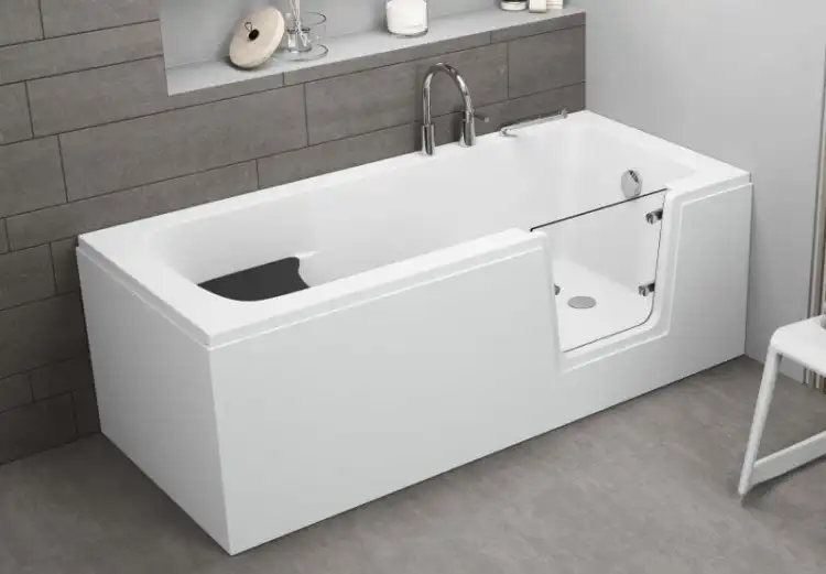 POLIMAT Avo wanna z drzwiami 150/75 biała