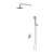 Omnires Y system prysznicowy podtynkowy chrom SYSY23/KCR