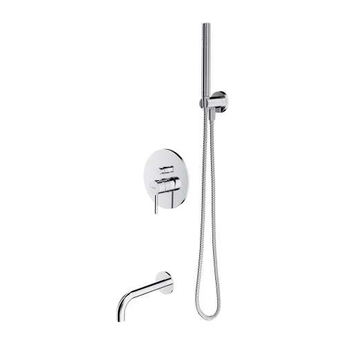 Omnires Y system wannowy podtynkowy Chrom  SYSYW01CR