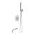 Omnires Y system wannowy podtynkowy Chrom  SYSYW01CR