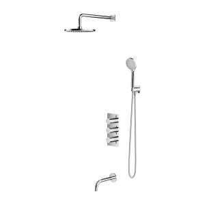 Omnires Y system wannowy  termostatyczny podtynkowy chrom SYSYS02XCR   