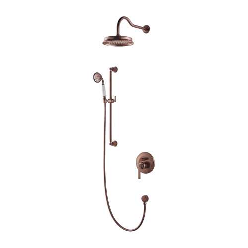 Omnires Armance system prysznicowy podtynkowy Miedź Antyczna SYSAM20ORB