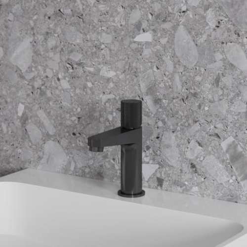 Omnires CONTOUR bateria umywalkowa antracyt CT8010AT