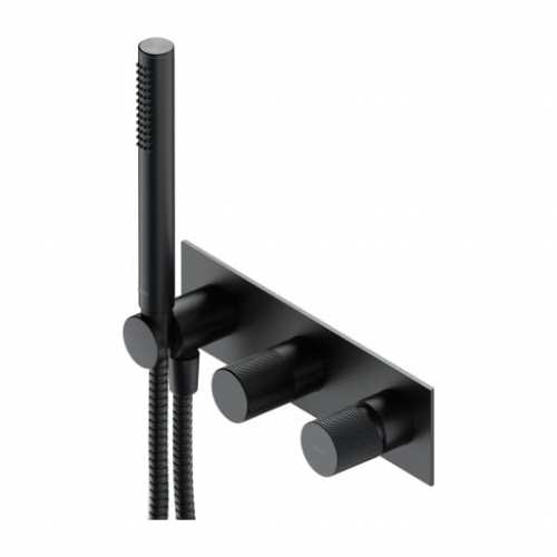 Omnires CONTOUR bateria natryskowo-wannowa antracyt CT8035/1AT