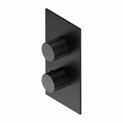 Omnires CONTOUR bateria natryskowo-wannowa antracyt CT8036AT