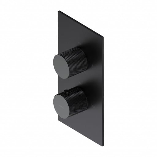 Omnires CONTOUR bateria natryskowo-wannowa antracyt CT8036AT
