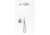 Kohlman ROXIN zestaw prysznicowy podtynkowy z deszczownicą R20 Chrom