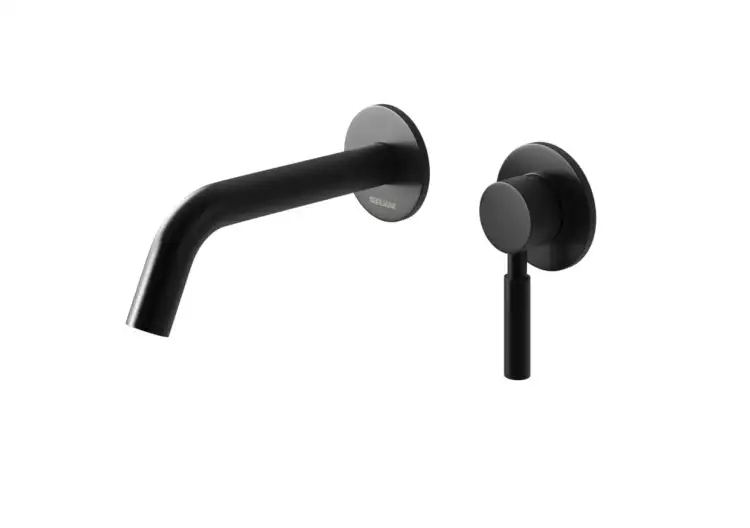 Kohlman ROXIN bateria umywalkowa podtynkowa Black