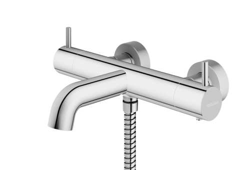 Kohlman AXEL bateria wannowa z termostatem chrom