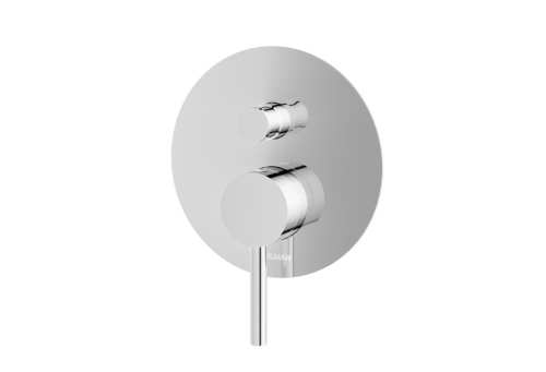 Kohlman AXEL bateria wannowa podtynkowa  Chrom